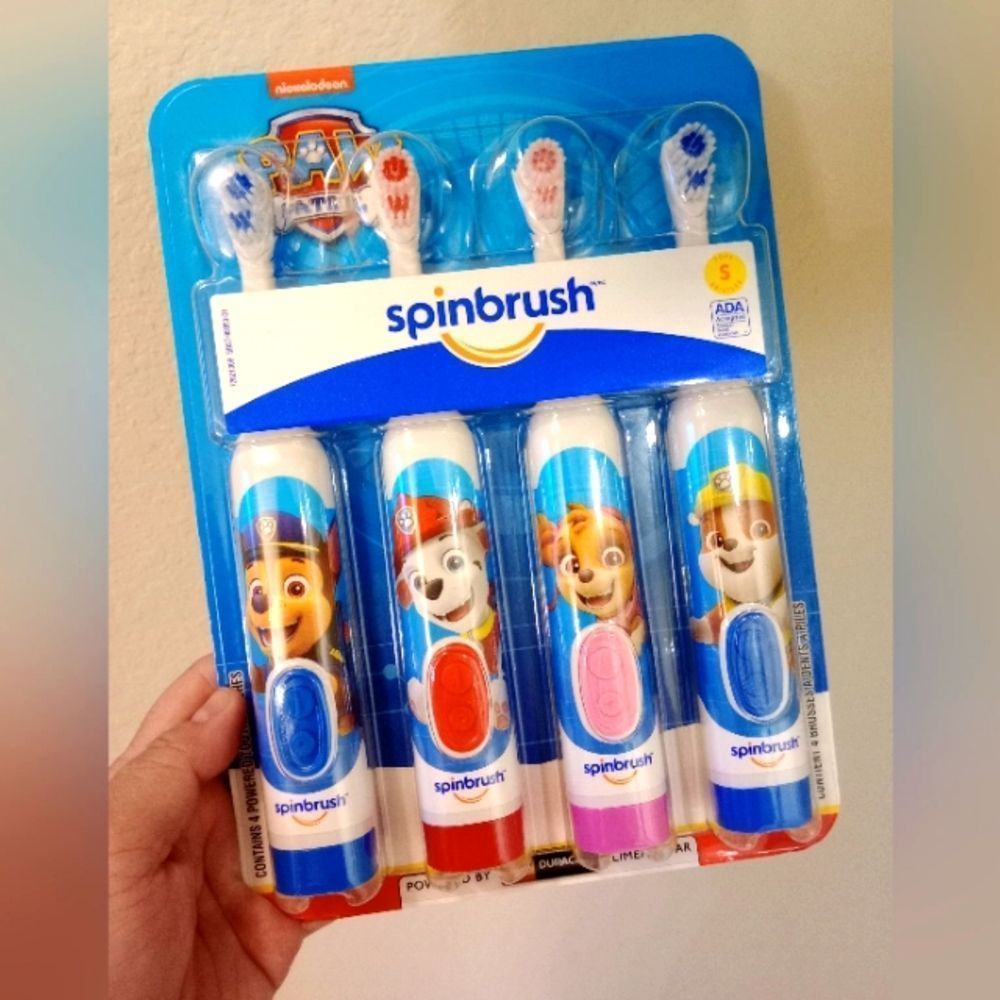 Spinbrush Kids Paw Patrol Kid’s Spinbrush Electric Battery Toothbrush (4 pk.)